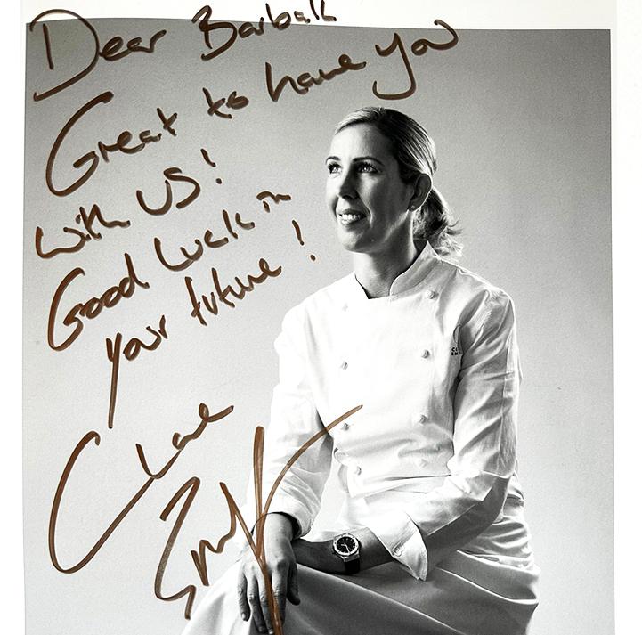 Clare Smyth MBE - Core Restaurant - 3 Michelin Stars