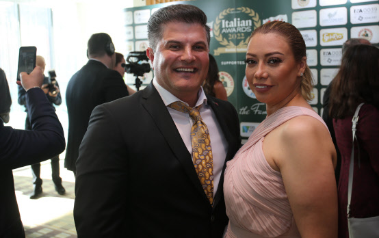 Babak & Wife Dorian - Owners Vivere Italian Stafford